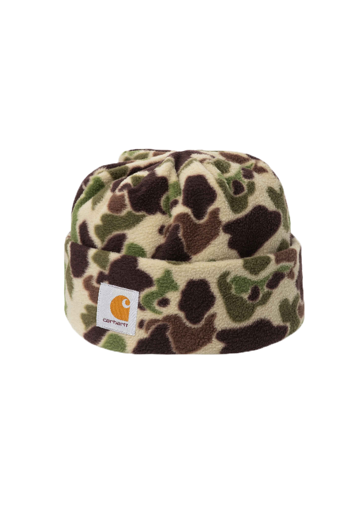Carhartt WIP I035468 Expedition camo duck green beanie