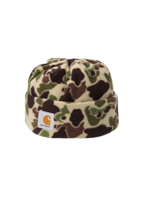 Carhartt WIP I035468 Expedition camo duck green beanie