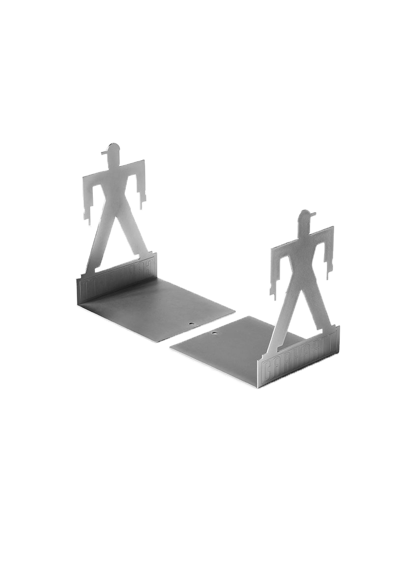 Carhartt WIP I034892 Foundation silver bookends