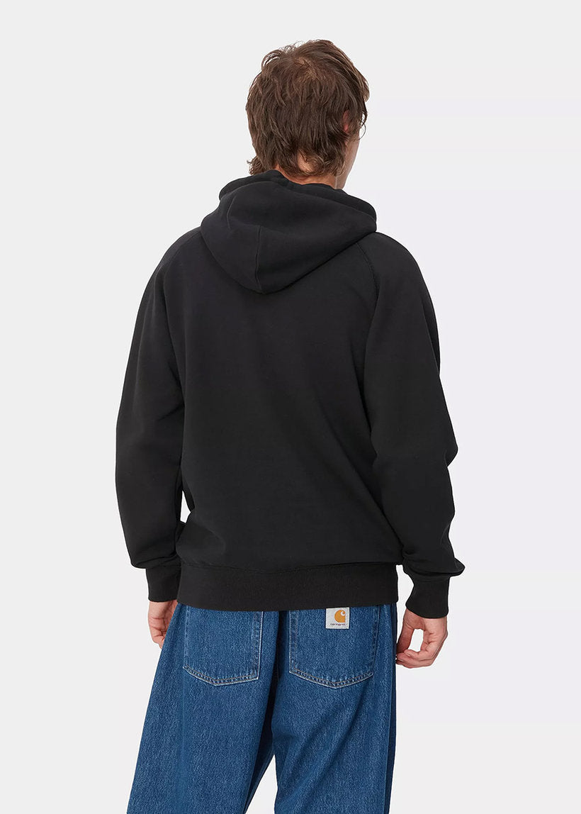 Carhartt WIP I033934 Pepe Friends black/white hooded sweat