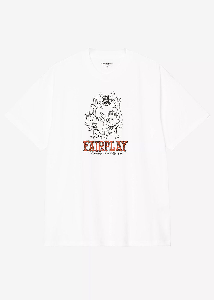 Carhartt WIP I035433 S/S Fairplay white tshirt