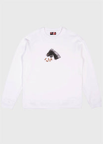 FUC Russian Roulette white L/S
