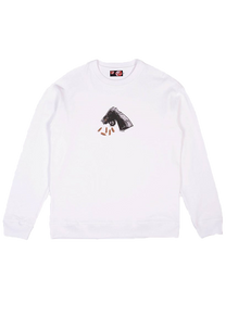 FUC Russian Roulette white L/S