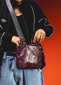 FUC FO red shoulder bag