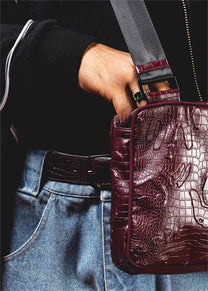 FUC FO red shoulder bag