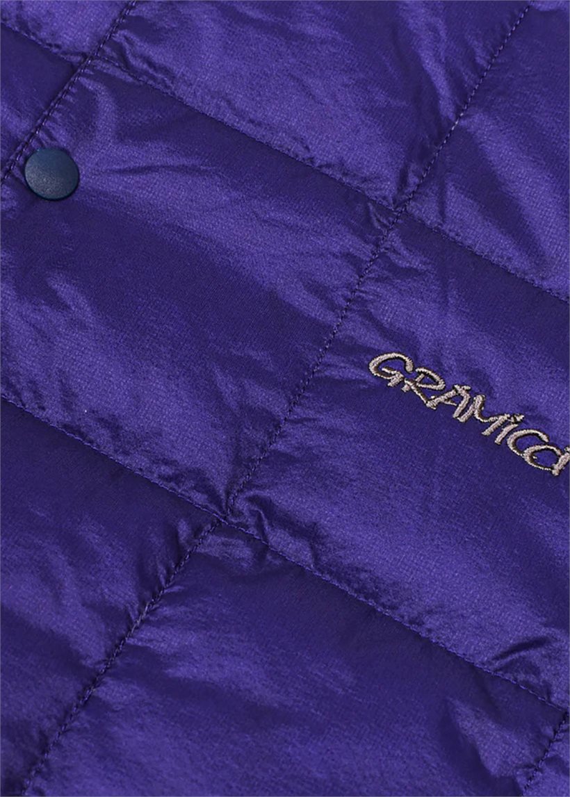 Gramicci G3FU-J101 Inner Down night purple jacket
