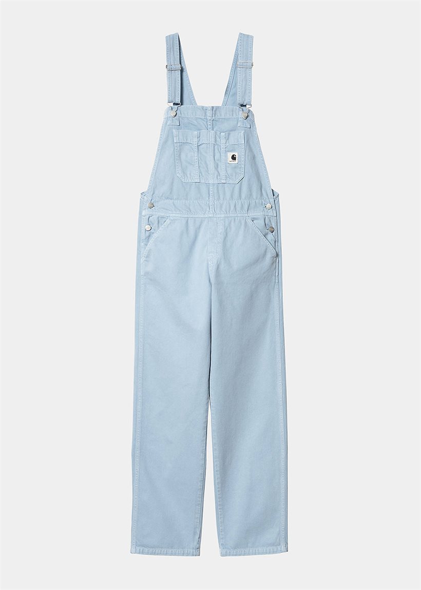 Carhartt WIP I033138 W' Garrison Bib frosted blue stone dyed