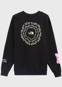 The North Face NF0A87F4JK31 U NSE Graphic CRLW black crew