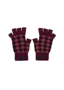 FUC brown flannel gloves