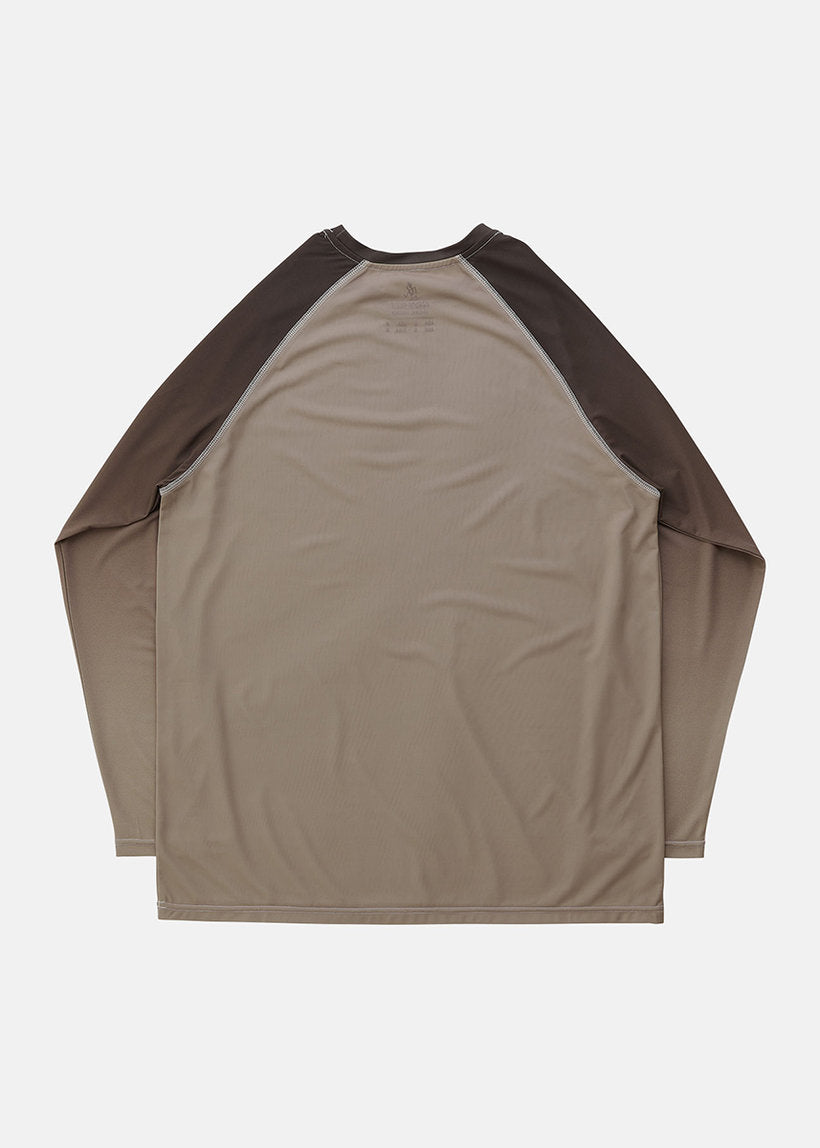Gramicci G5SU-T054 UPF-Shield coffee long sleeve top