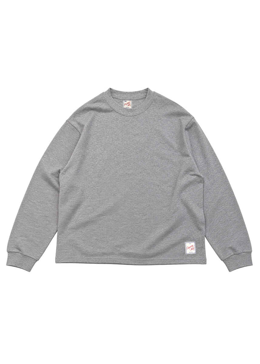 Dangerous Minds Basic Line grey L/S tee