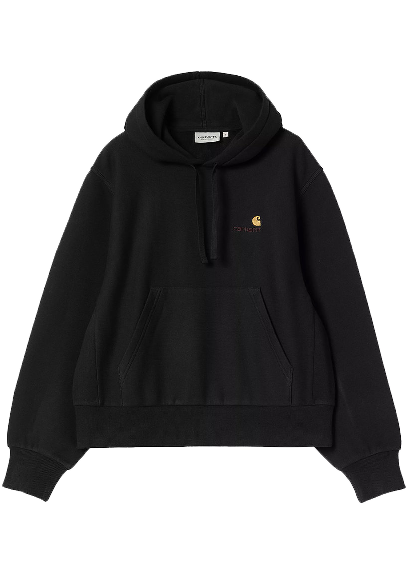 Carhartt WIP I033650 W' American Script black HD sweat