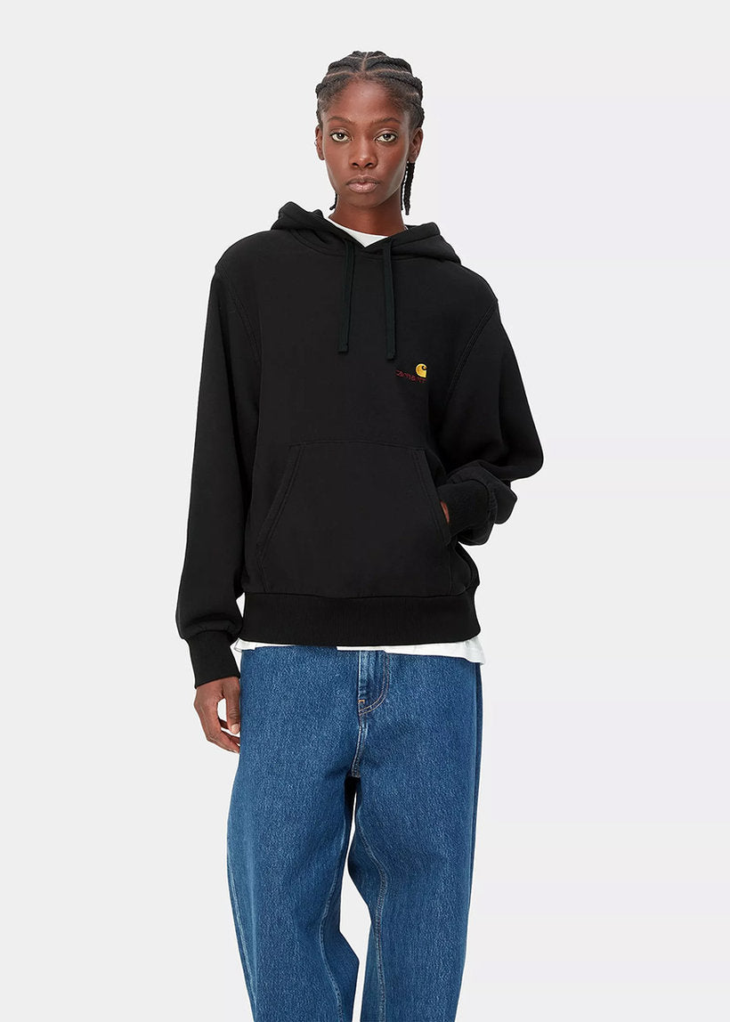 Carhartt WIP I033650 W' HD American Script black sweat