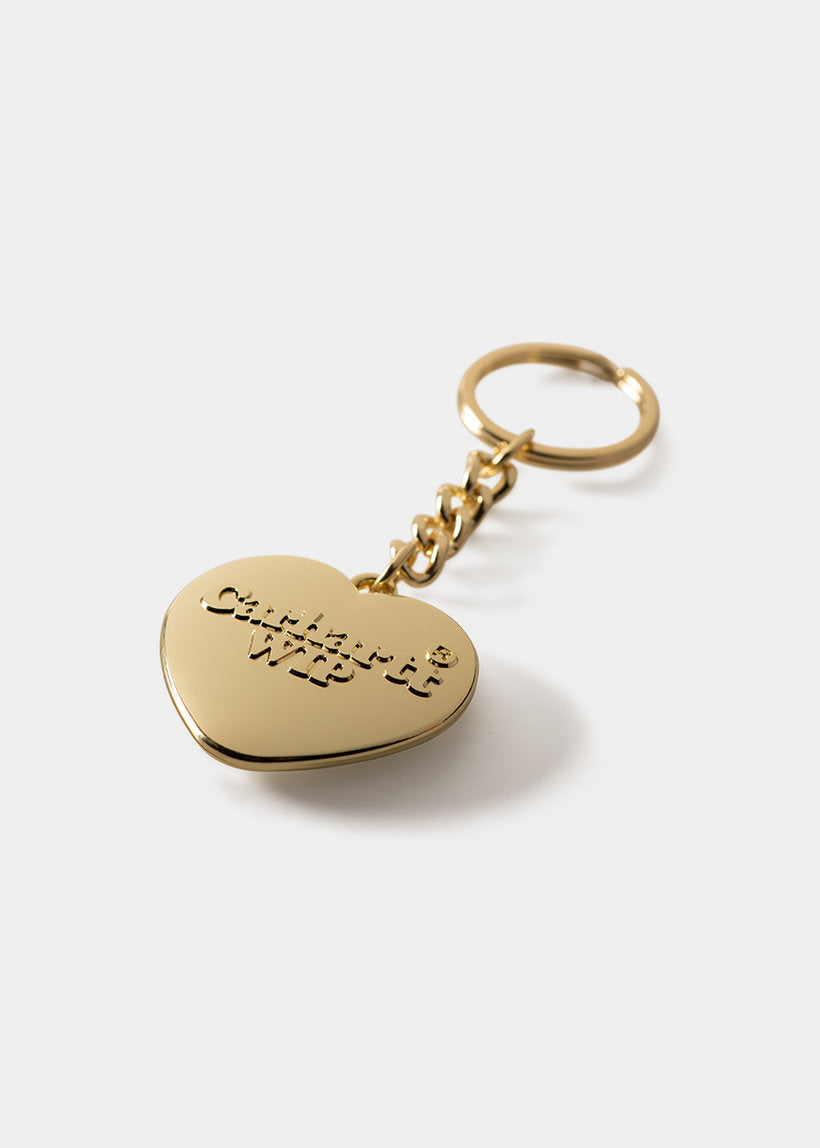 Carhartt WIP I034903 Heart gold keychain