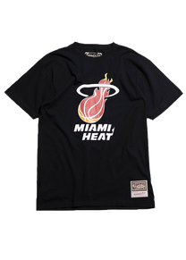 Mitchell &amp; Ness NBA Team Logo Miami Heat tee