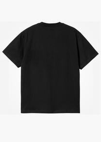 Carhartt WIP I032180 W' Pocket Heart black/red S/S tshirt