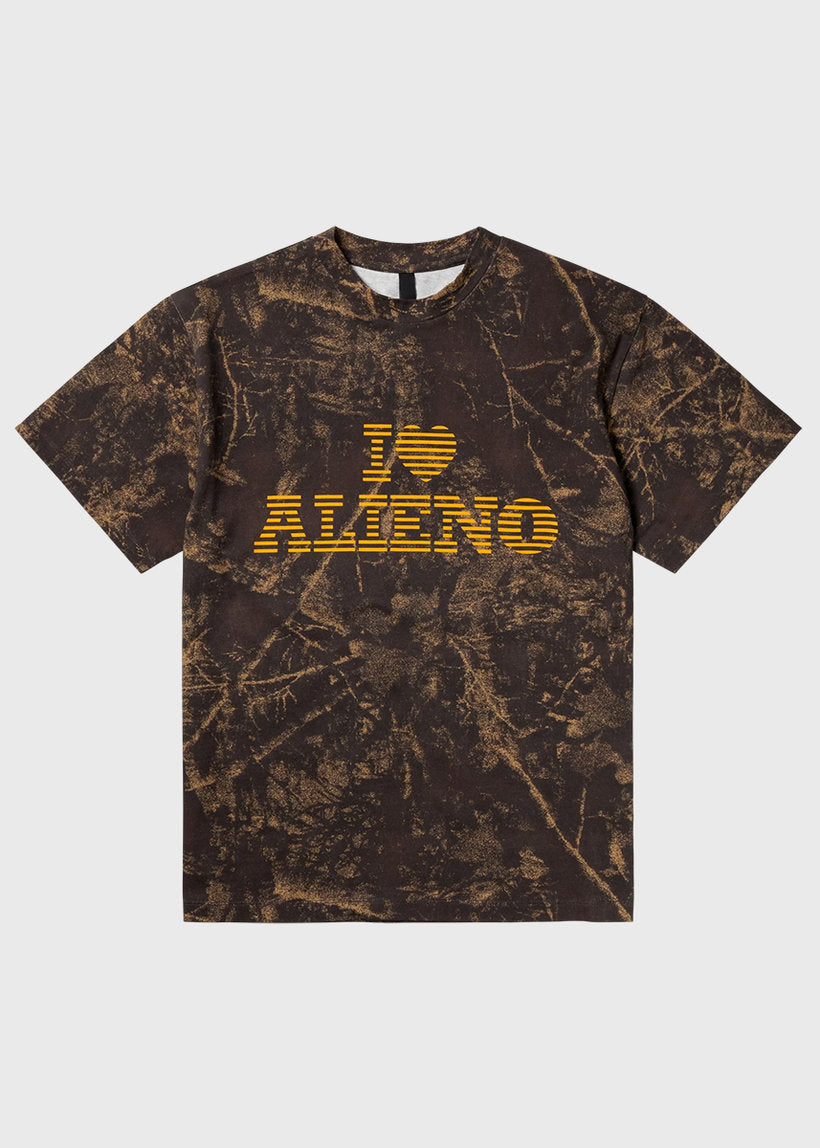 No Problemo I Love Alieno camo SS tee