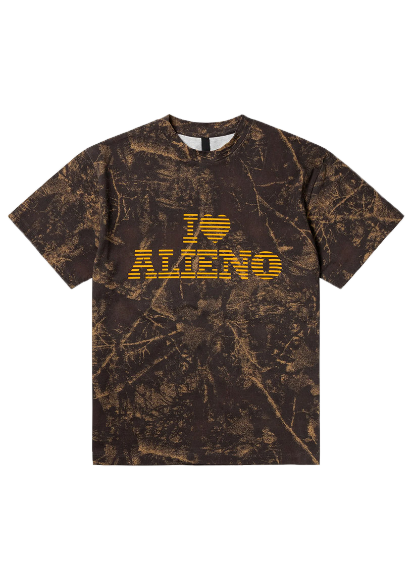 No Problemo I Love Alieno camo SS tee