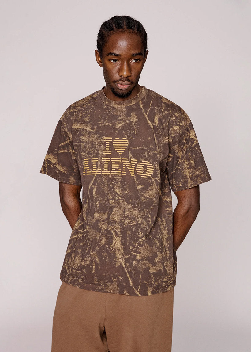 No Problemo I Love Alieno camo SS tee