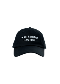 Dangerous minds Im not a tourist cap black