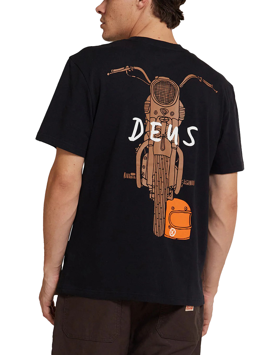 Deus Ex Machina Frontage black tshirt