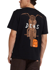 Deus Ex Machina Frontage black tshirt
