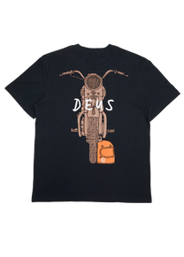 Deus Ex Machina Frontage black tshirt