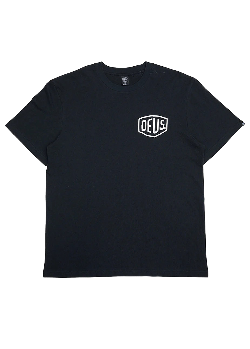 Deus Ex Machina Frontage black tshirt