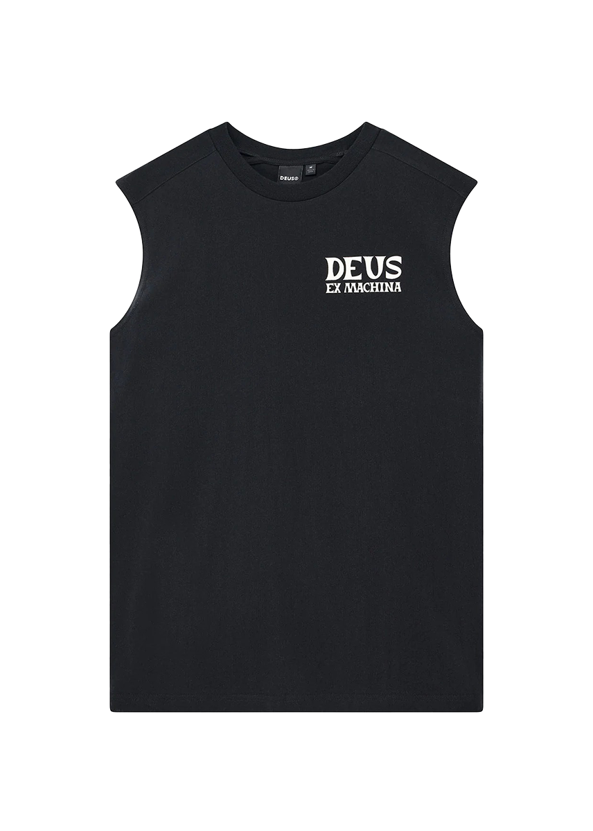 Deus Ex Machina chinook muscle tee black