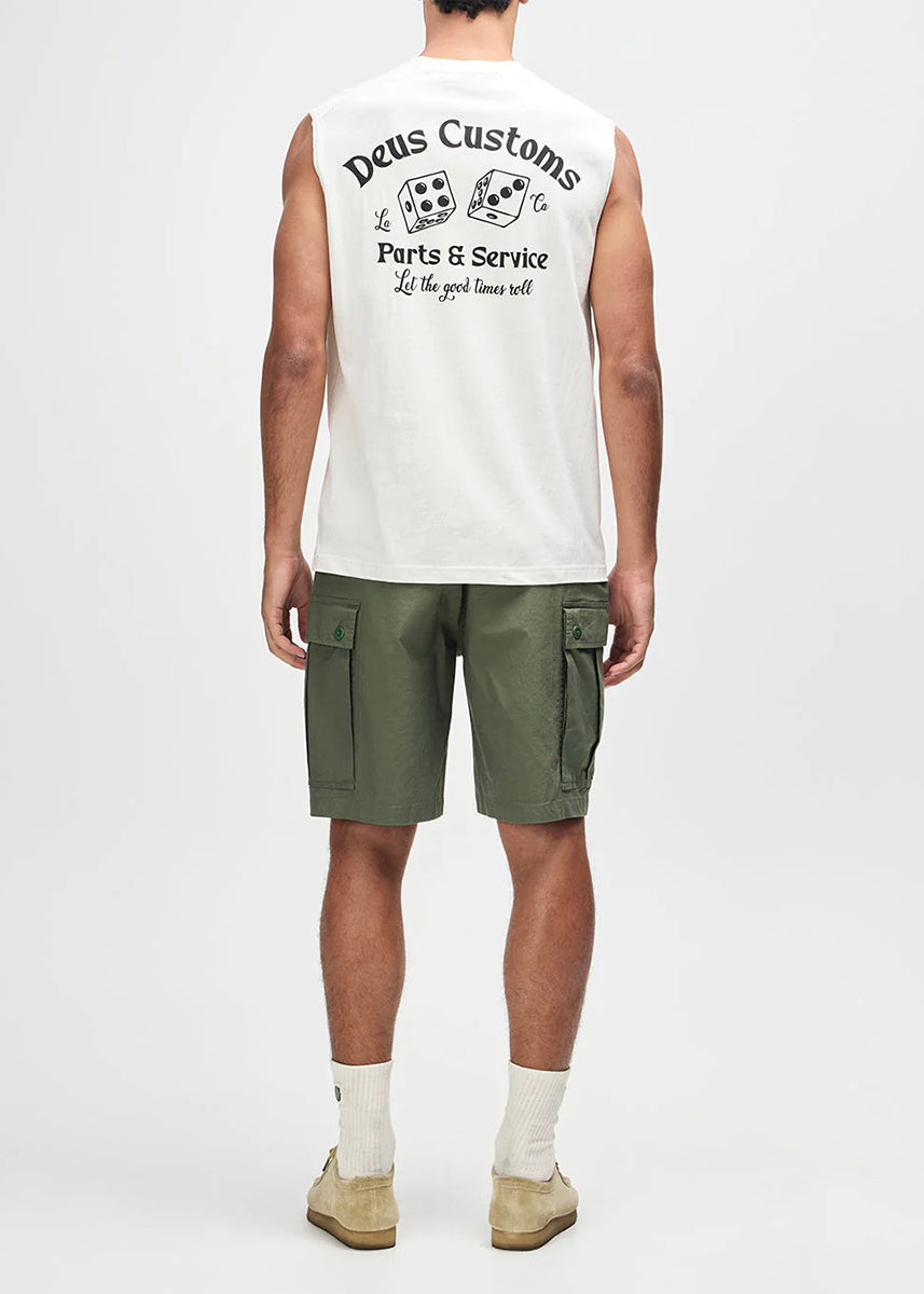 Deus Ex Machina Knucklebones Muscle dirty white