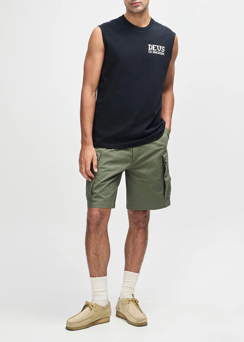 Deus Ex Machina Chinook Muscle black tee