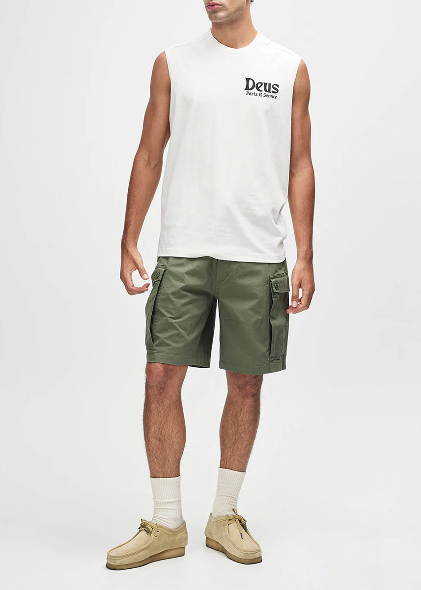 Deus Ex Machina Knucklebones Muscle dirty white