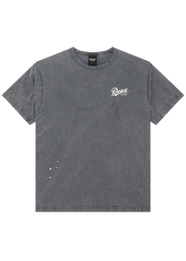 Deus Ex Machina Damaged Dyed Tee charcoal