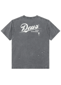 Deus Ex Machina Damaged Dyed Tee charcoal