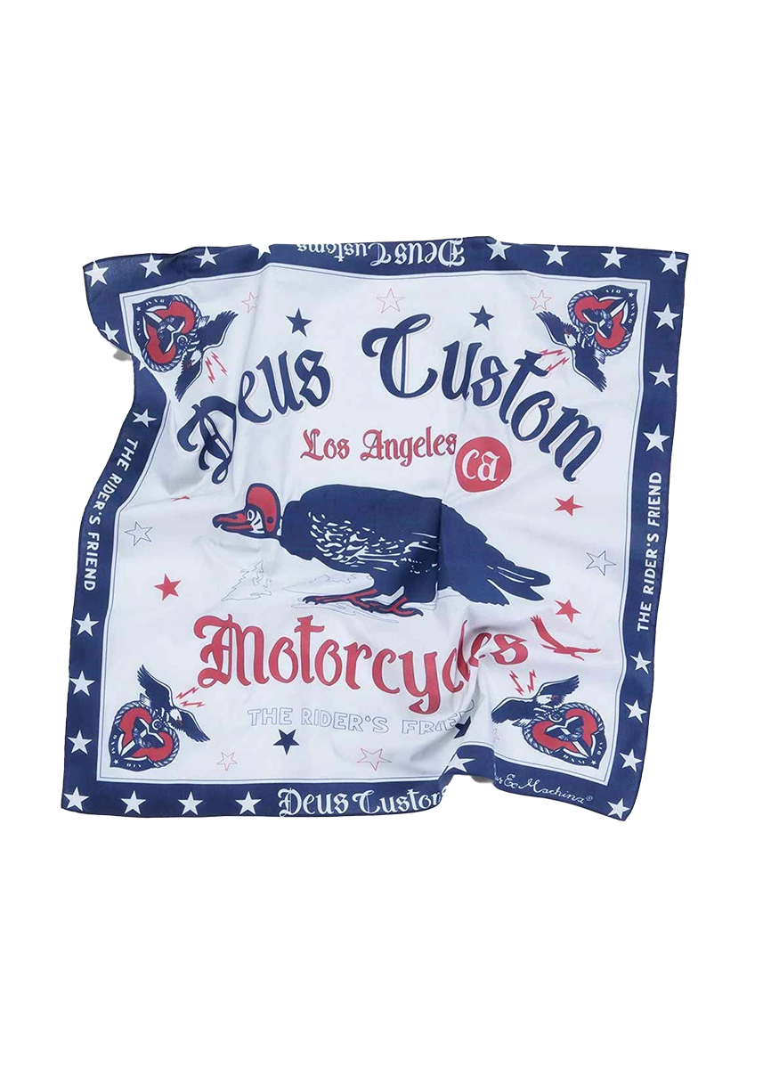 Deus Ex Machina Beep Beep navy bandana