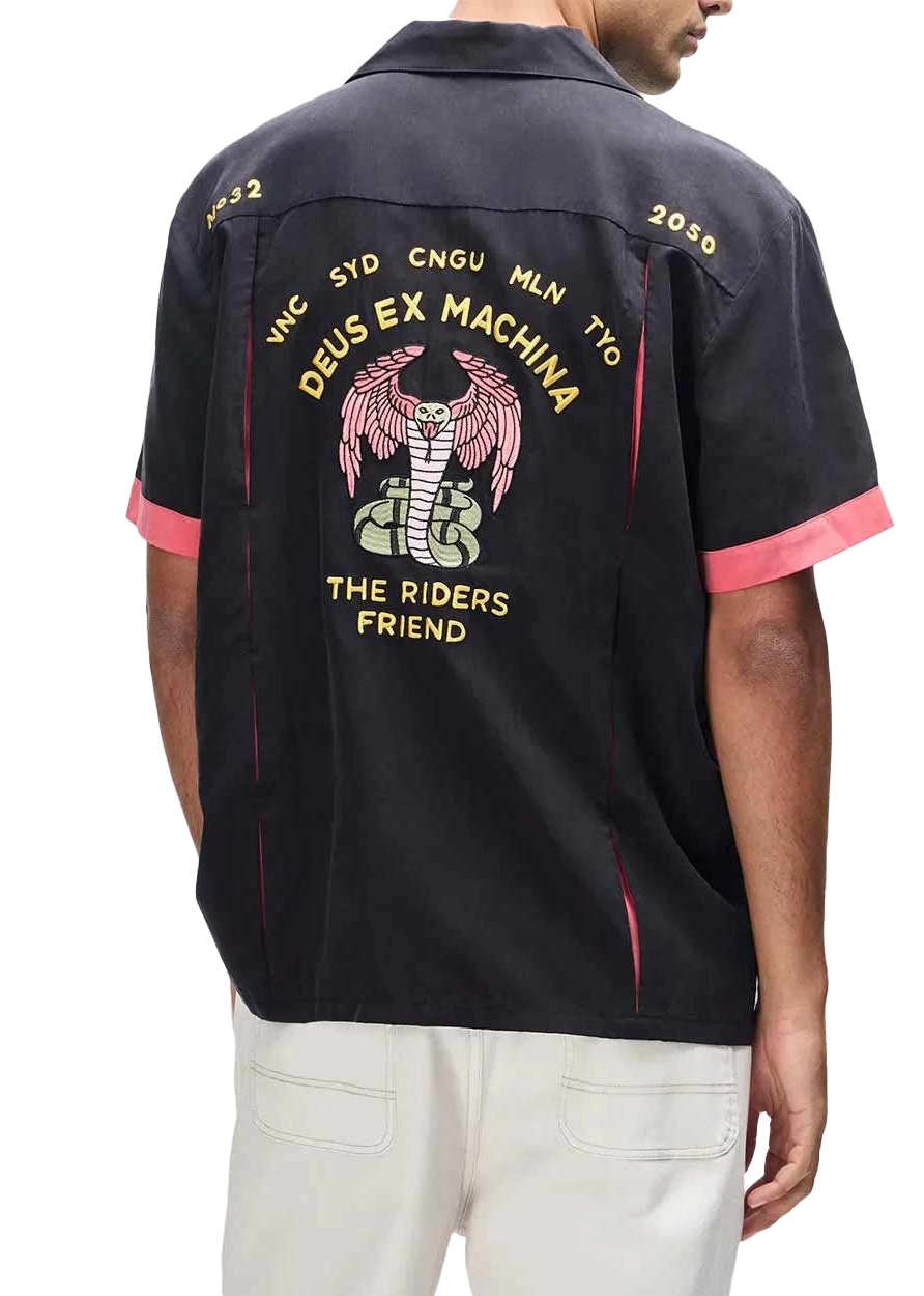 Deus Ex Machina Hisssterical bowling shirt