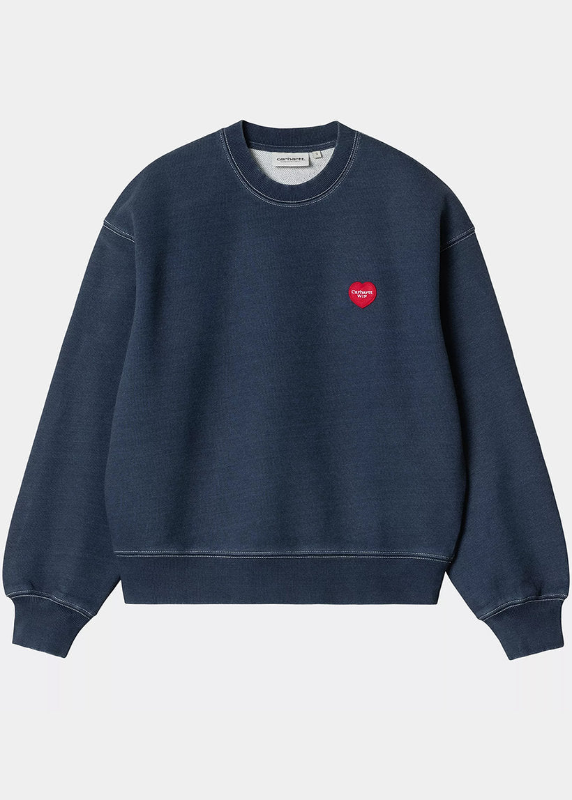 Carhartt WIP I034677 W' Ingo dark blue garment dyed sweat