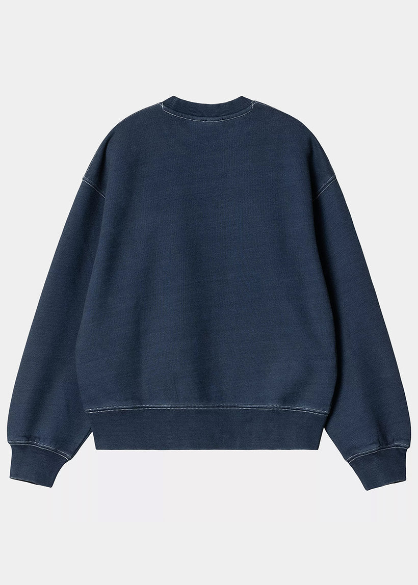Carhartt WIP I034677 W' Ingo dark blue garment dyed sweat