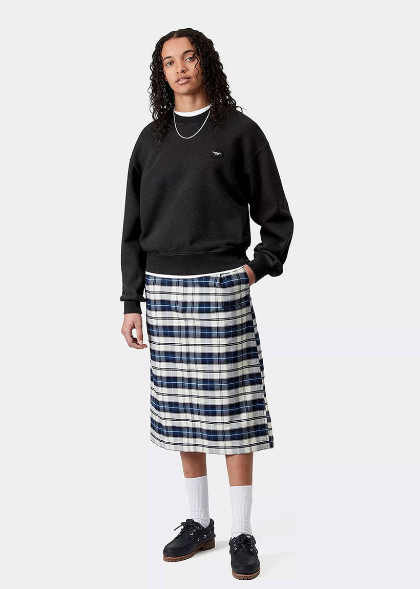 Carhartt WIP I034677 W' Ingo black garment dyed sweat