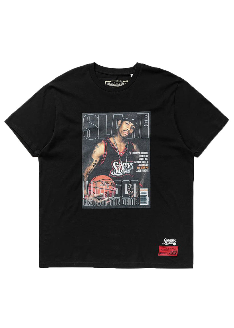 Mitchell &amp; Ness NBA Slam 76ers Allen Iverson tee