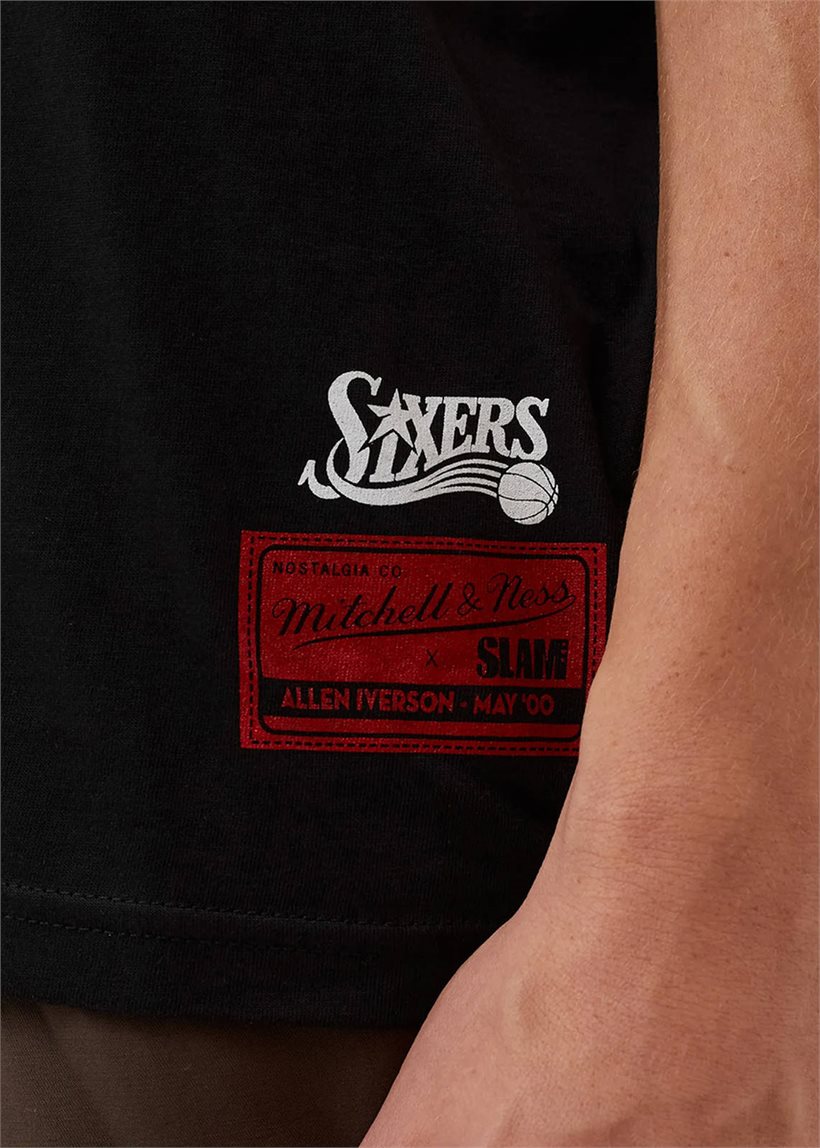 MitchellL &amp; Ness NBA Slam TEE 76ERS Allen Iverson