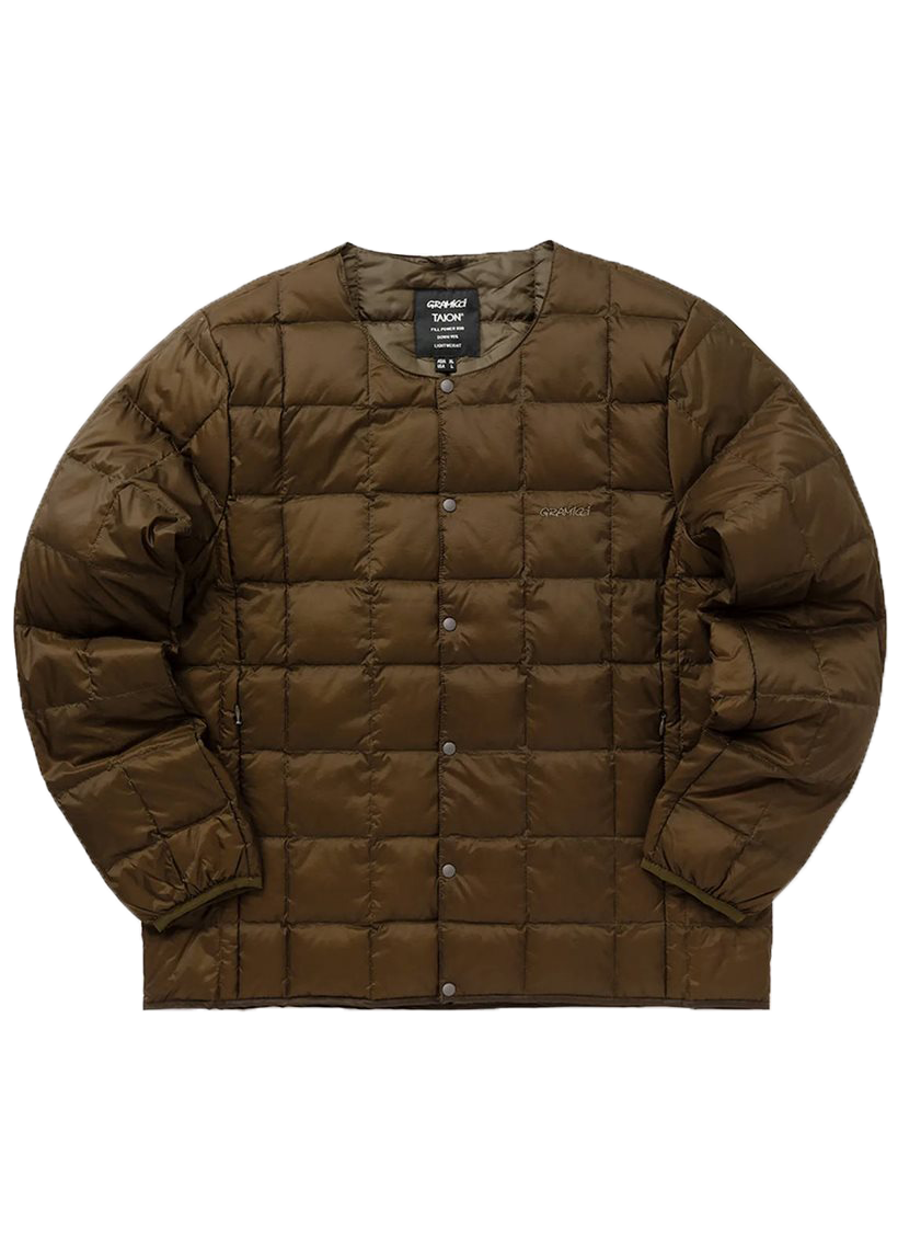 Gramicci G3FU-J101 Inner Down deep olive jacket