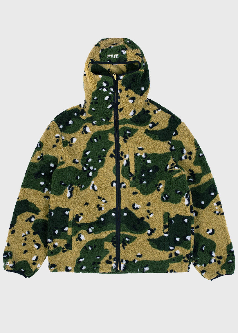 FUC camo fleece jacket