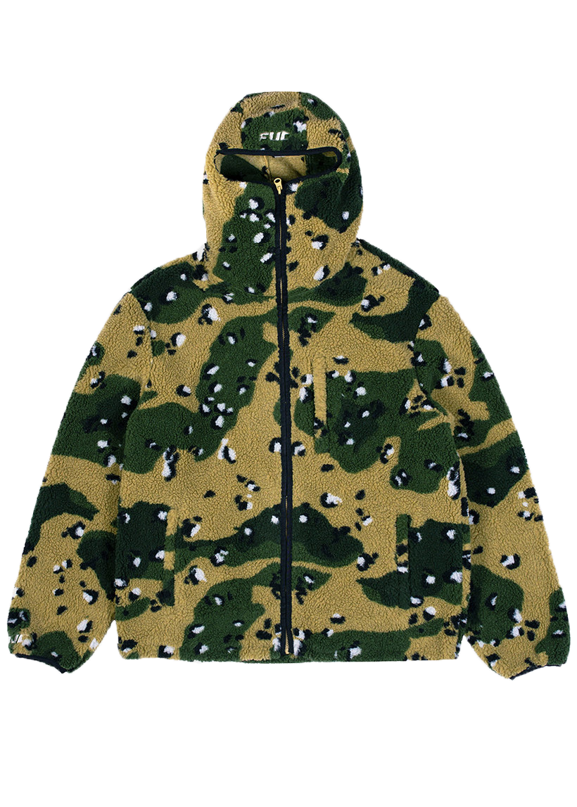 FUC camo fleece jacket