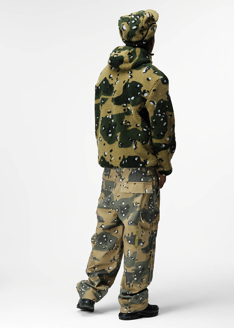 FUC camo fleece jacket