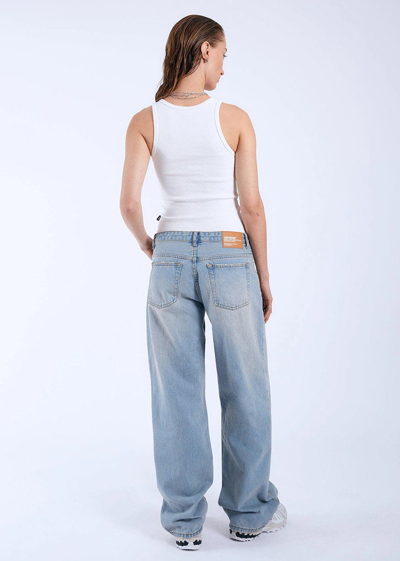 Dr Denim Nyla off white top