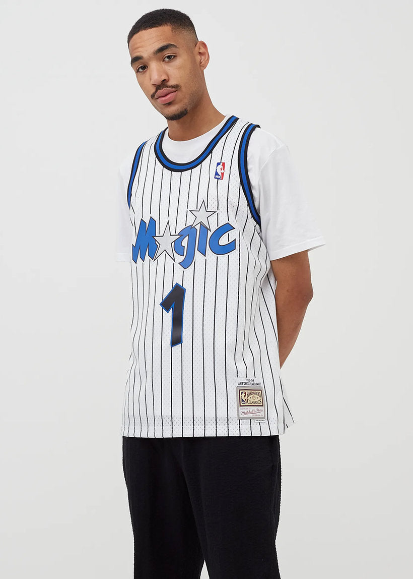 Mitchell &amp; Ness NBA Swingman Magic 93-94 Anfernee Hardaway white jersey