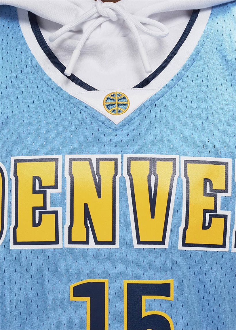 Mitchell &amp; Ness NBA Road Jersey Denver Nuggets 2016 Nikola Jokic blue