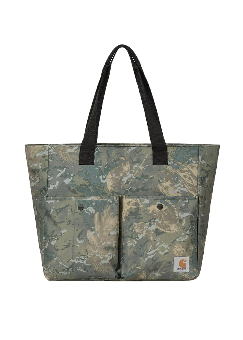 Carhartt WIP I035346 Jake camo combi green tote bag