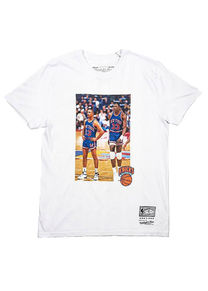 Mitchell &amp; Ness NBA Player Photo New York Knicks tee
